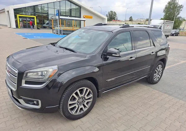 pomorskie GMC Acadia cena 50000 przebieg: 107200, rok produkcji 2013 z Gdańsk